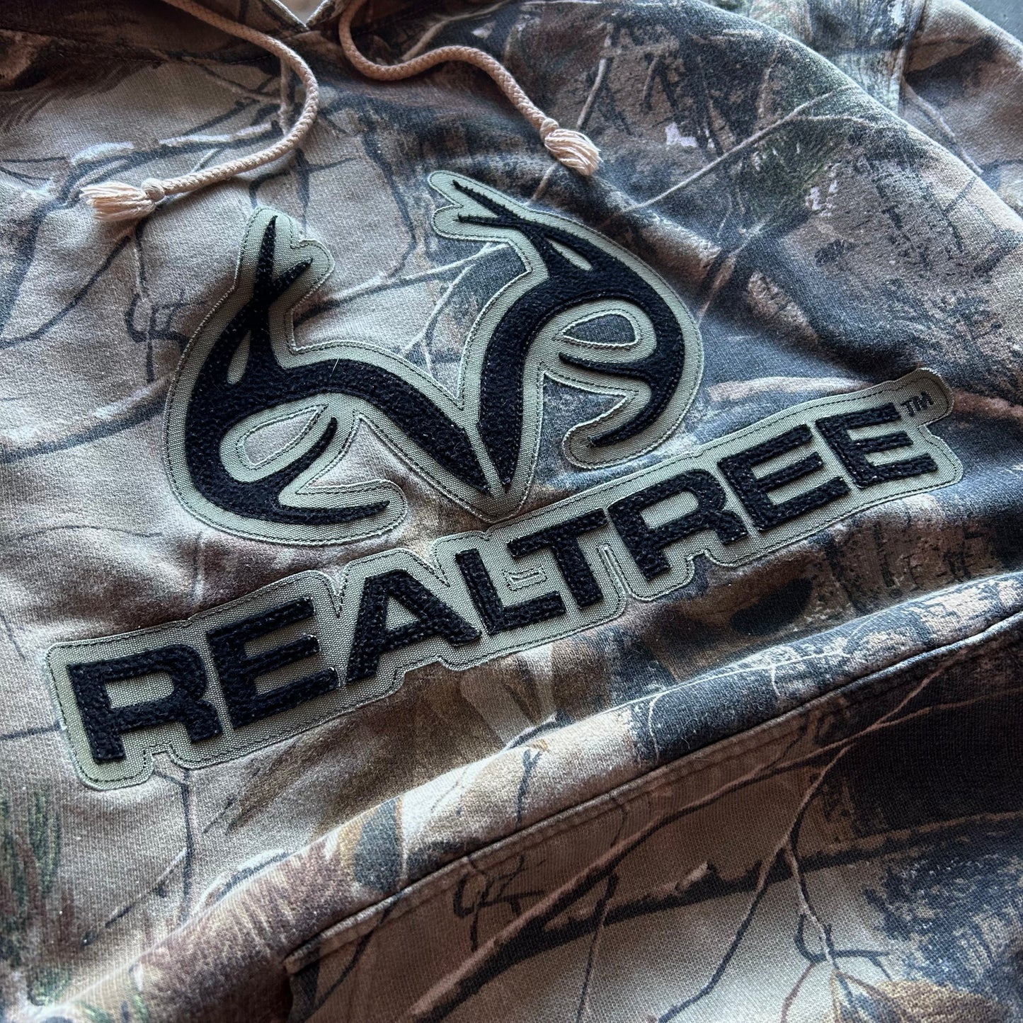 Realtree Logo Patch Hoodie - M