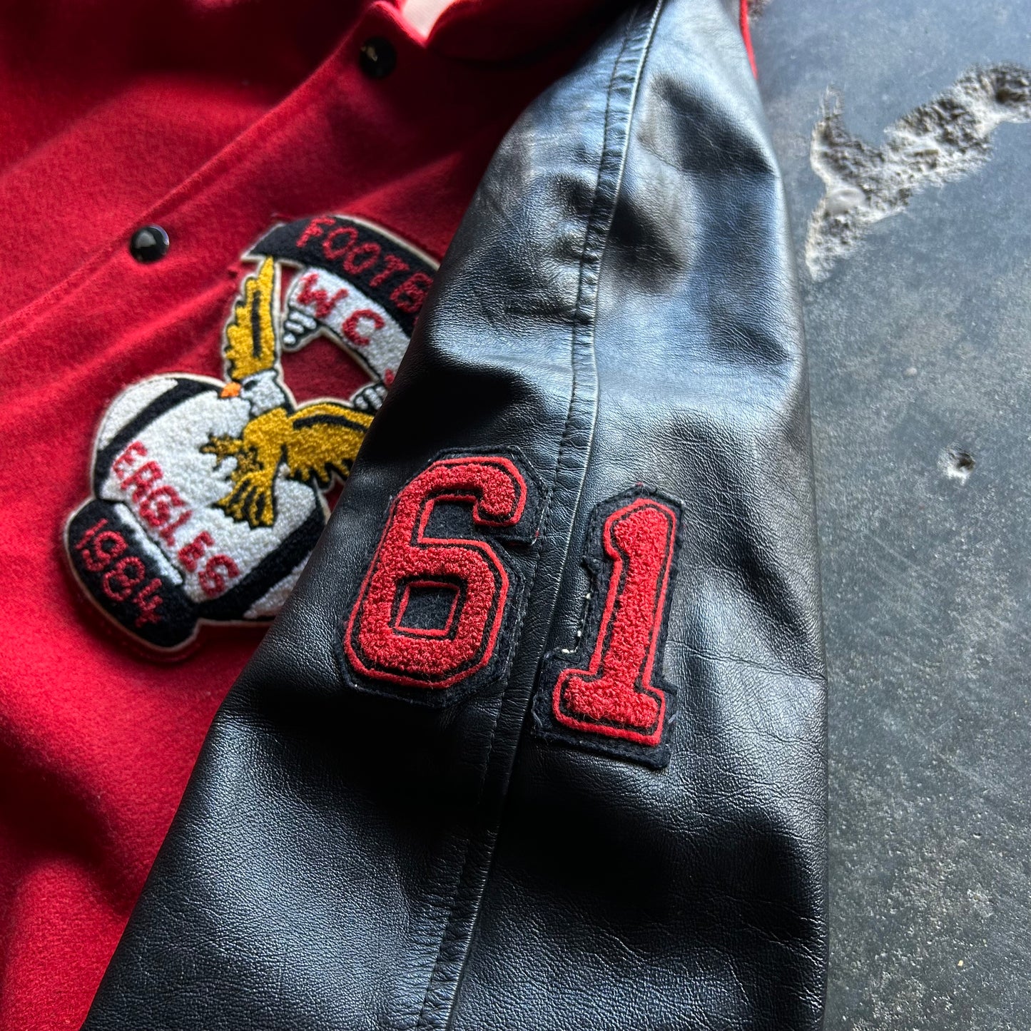 Vintage 1984 Letterman Jacket - L