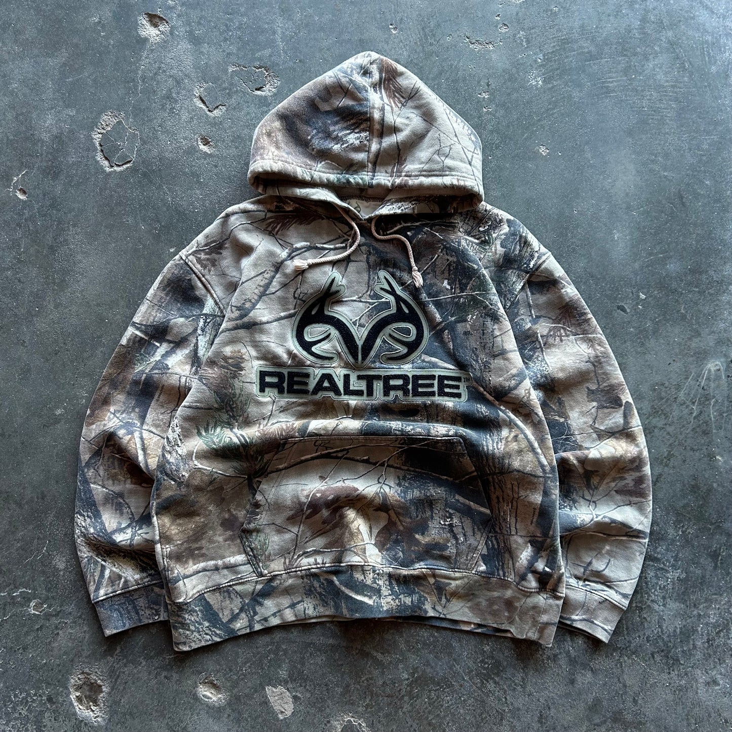 Realtree Logo Patch Hoodie - M