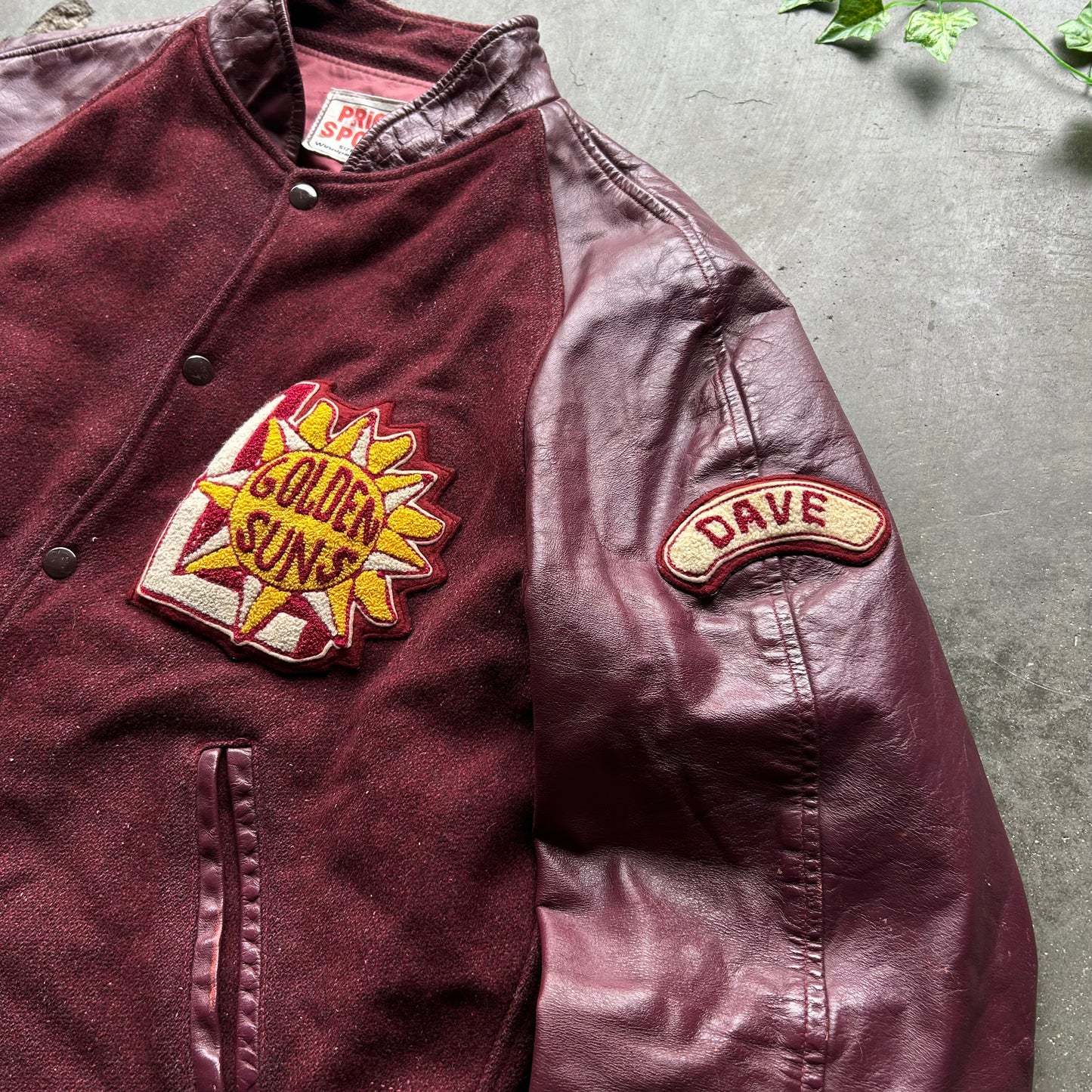 Vintage Suns Letterman Jacket - M