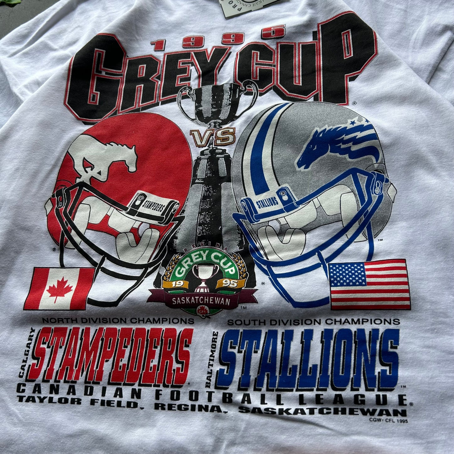 1995 Grey Cup Shirt - L