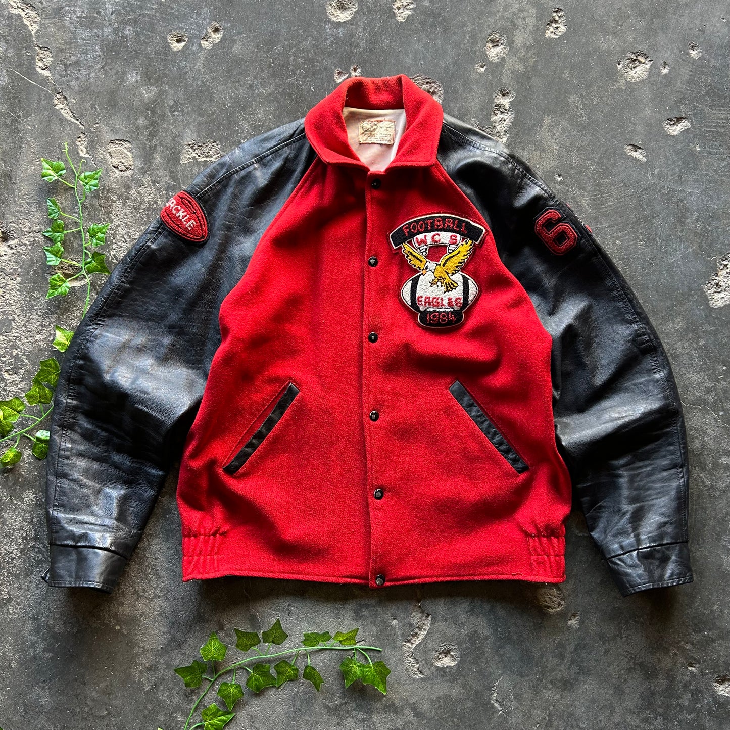 Vintage 1984 Letterman Jacket - L