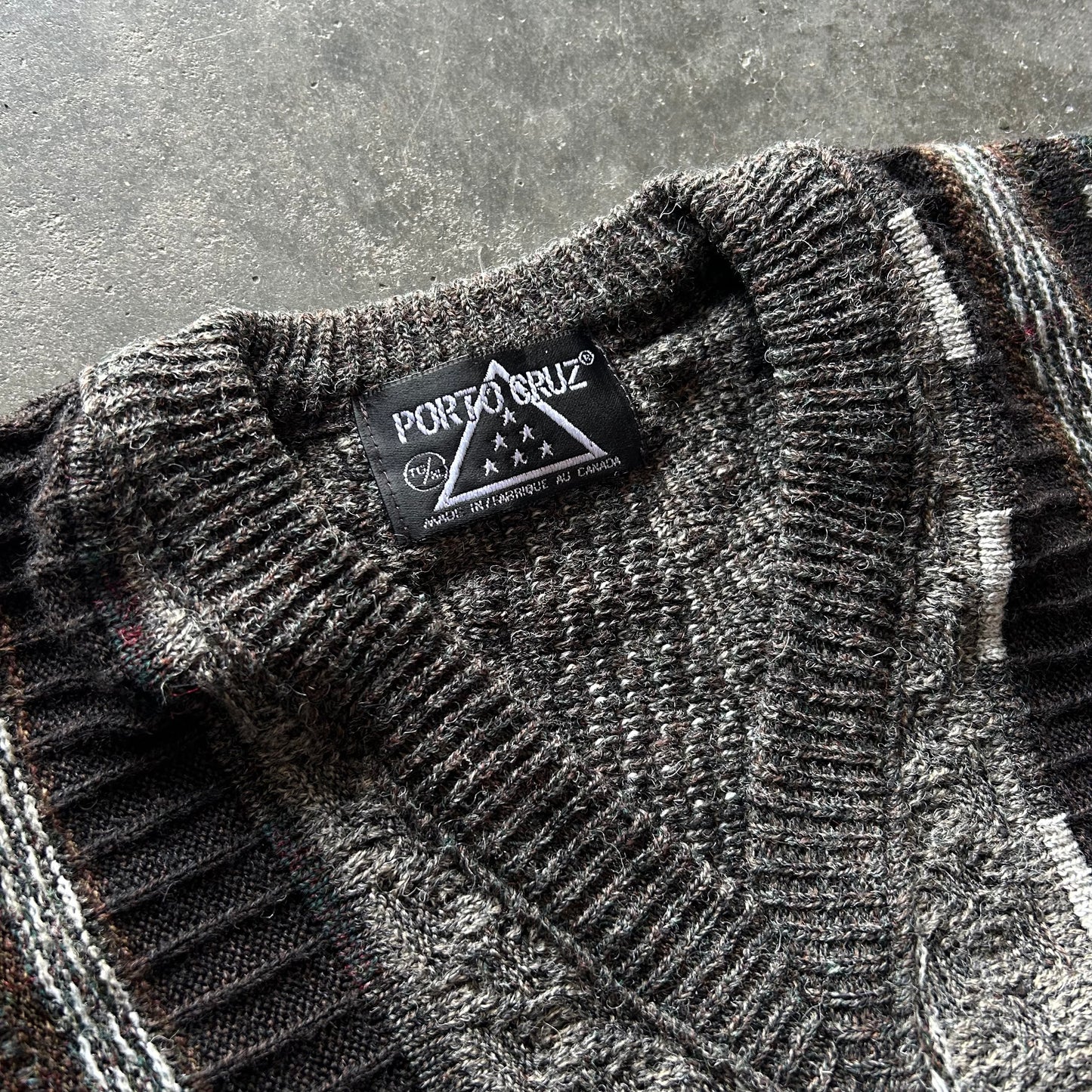 Vintage Porto Cruz Knit - XL