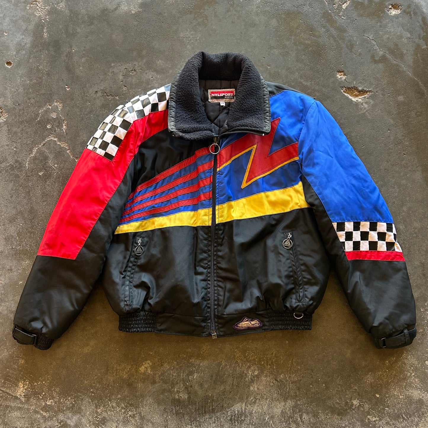 Vintage Snowmobile Jacket - L