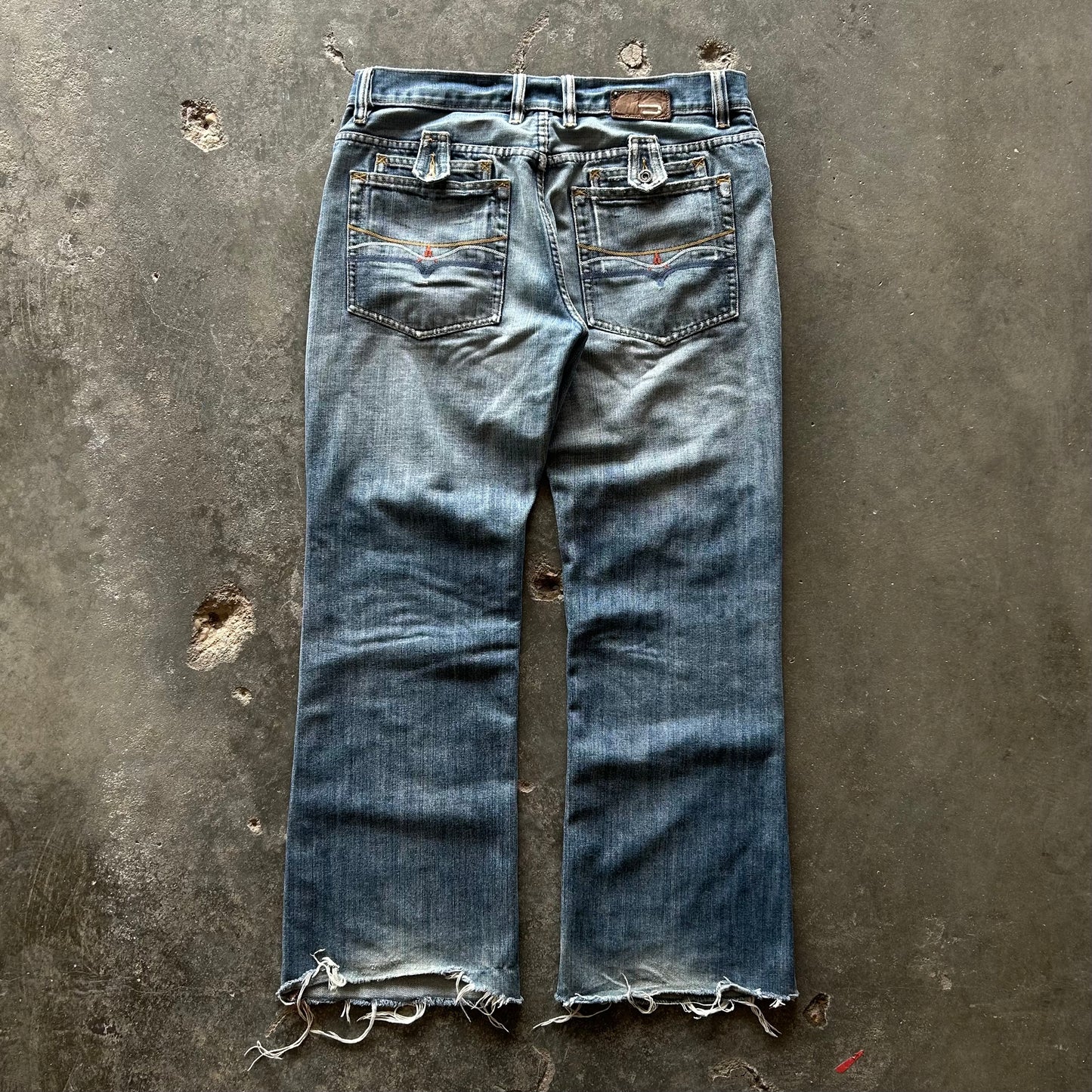 Diesel Faded Denim Pants - 36