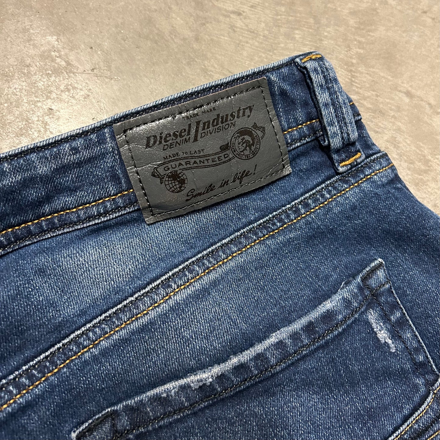 Diesel Faded Denim Jeans - 36