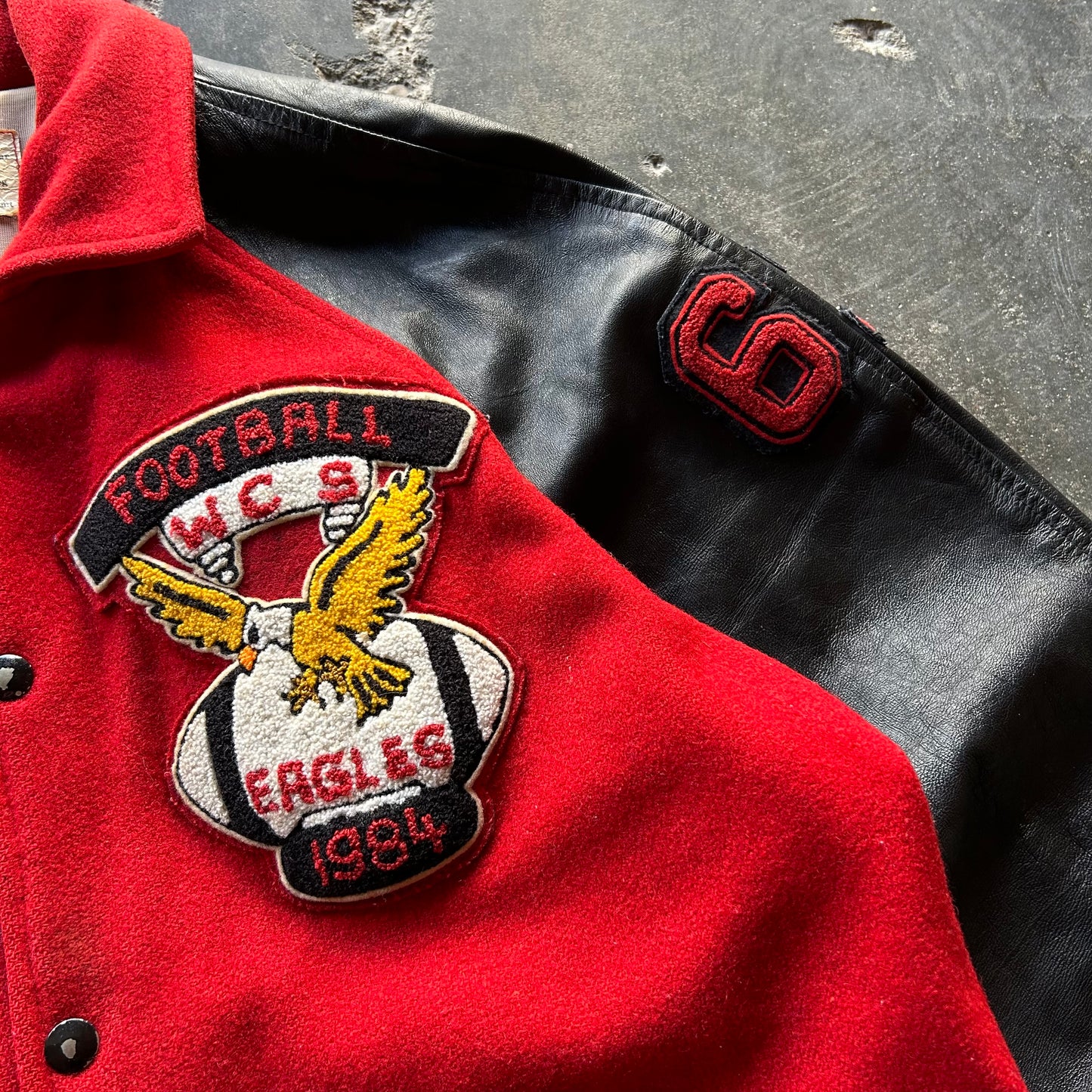 Vintage 1984 Letterman Jacket - L