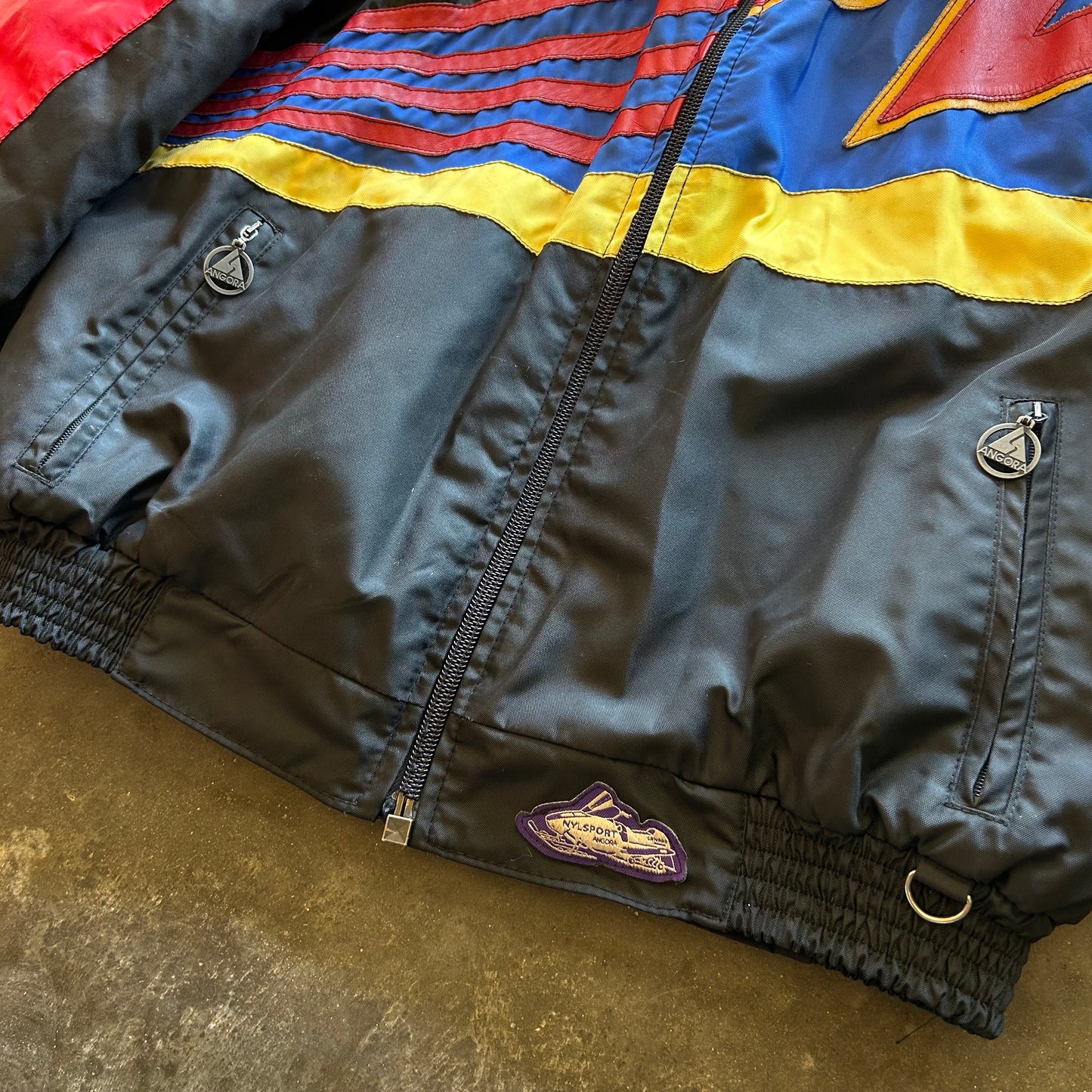 Vintage Snowmobile Jacket - L