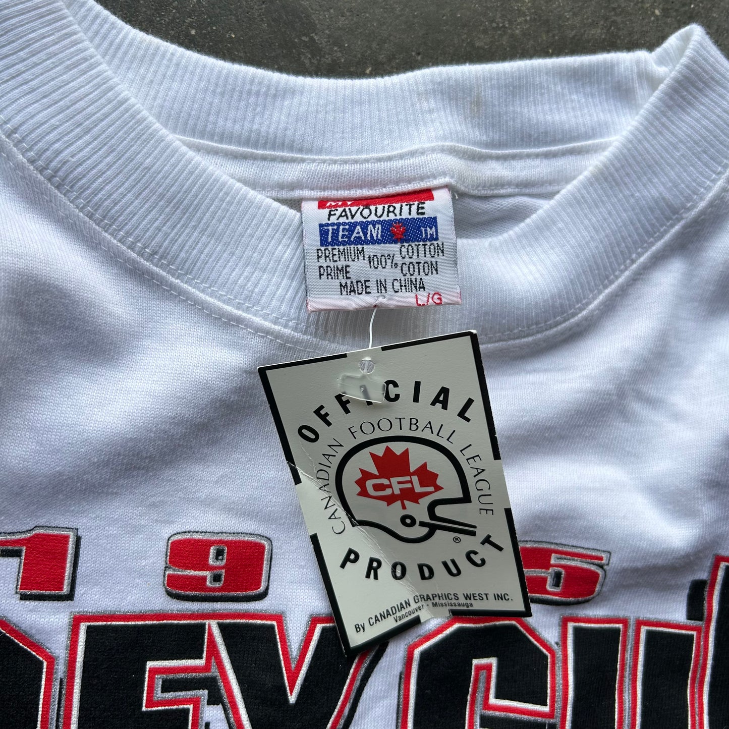 1995 Grey Cup Shirt - L