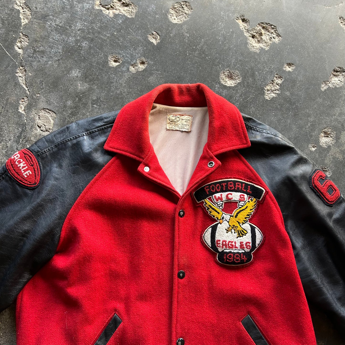 Vintage 1984 Letterman Jacket - L