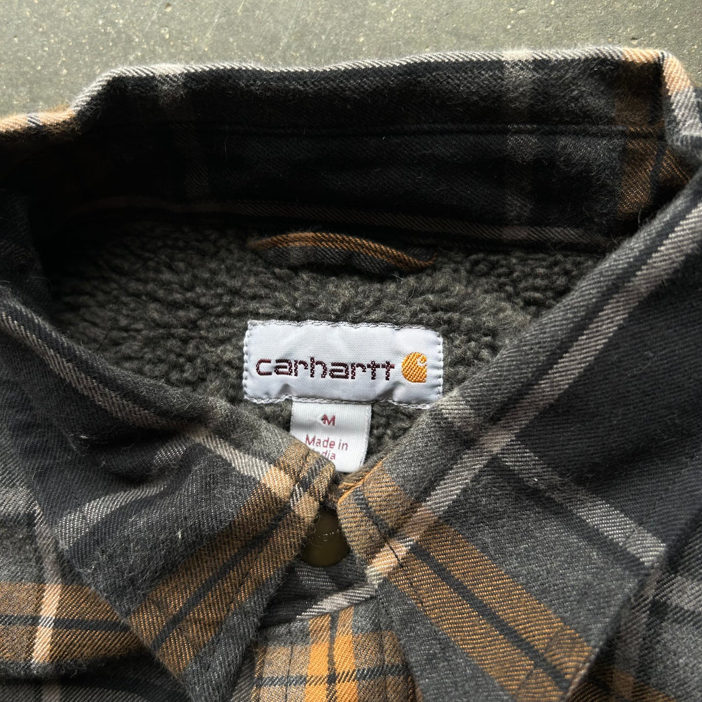 Carhartt Sherpa Lined Jacket - M